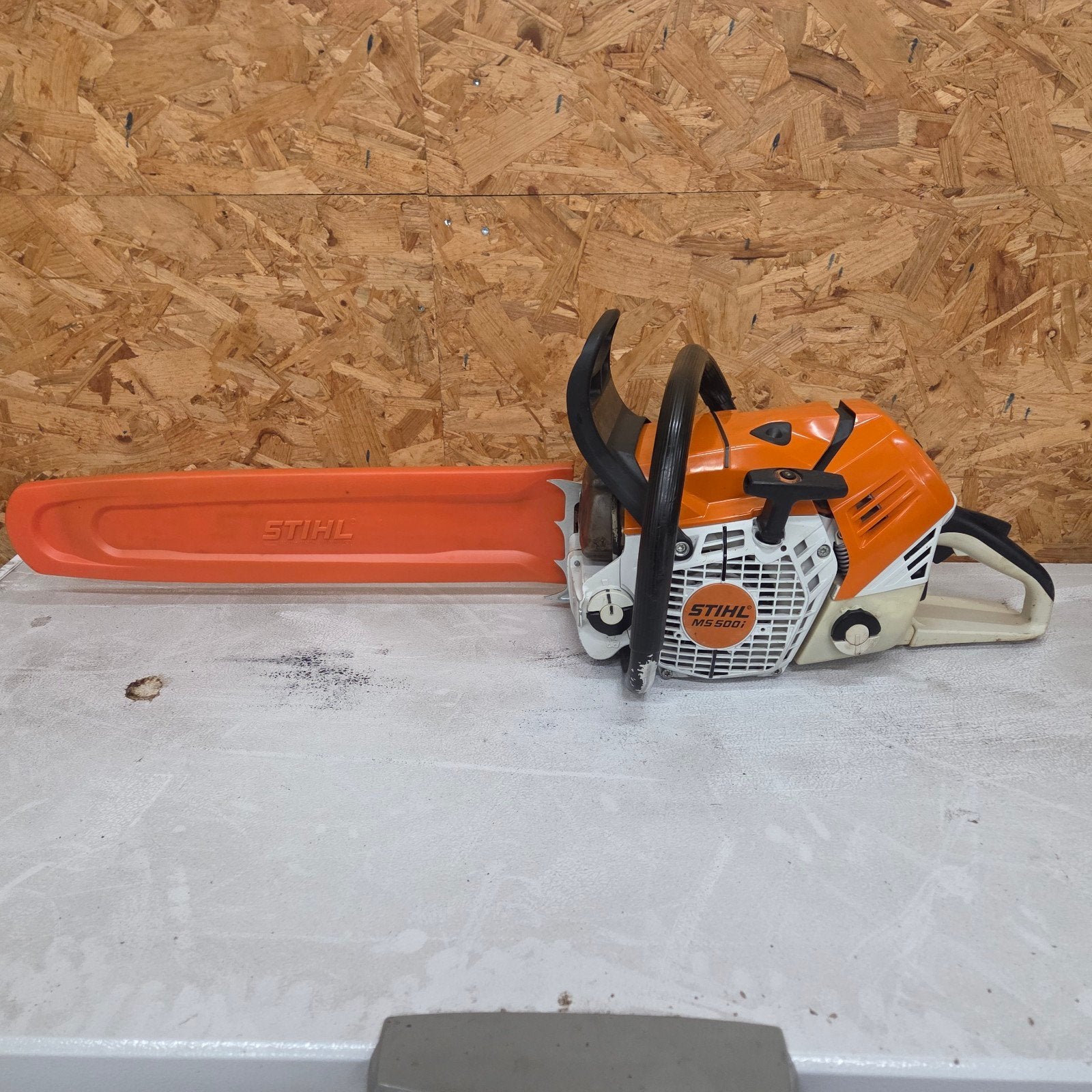 Stihl MS 500i Kettingzaag - Krachtig en Gebruikt, Ophalen, Gebruikt, Boomzaag, Stihl