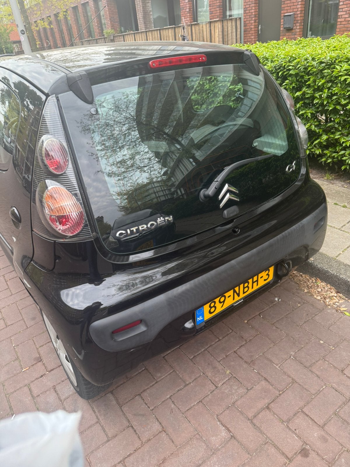 Citroën C1 1.0 5-DRS 2010 Zwart, Voorwielaandrijving, Stof, 4 stoelen, C1
