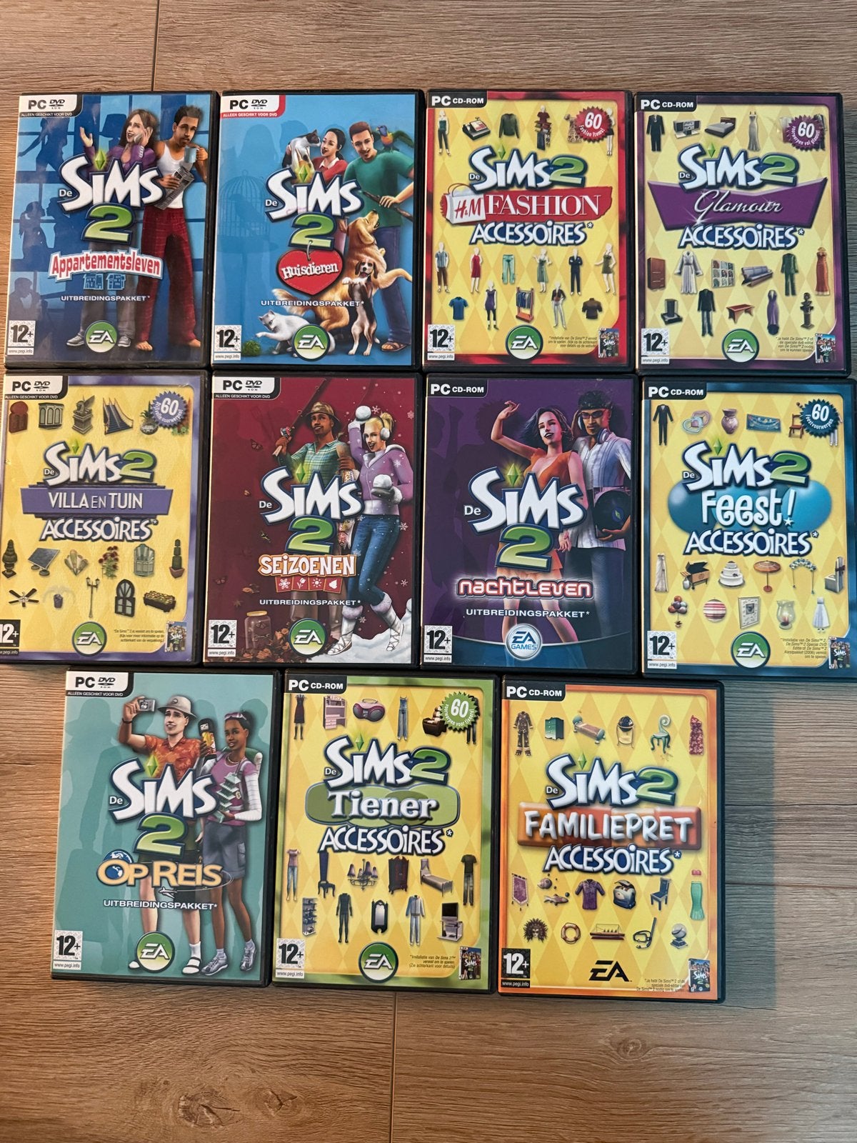 De Sims 2 Uitbreidingspakketten en accessoires PC, 1 speler, Eén computer, Ophalen of Verzenden, Zo goed als nieuw