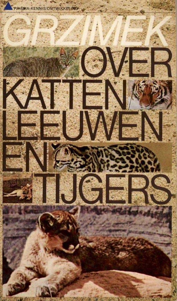 Grzimek over katten, leeuwen en tijgers, Ophalen of Verzenden, Gelezen, Katten, B. Grzimek