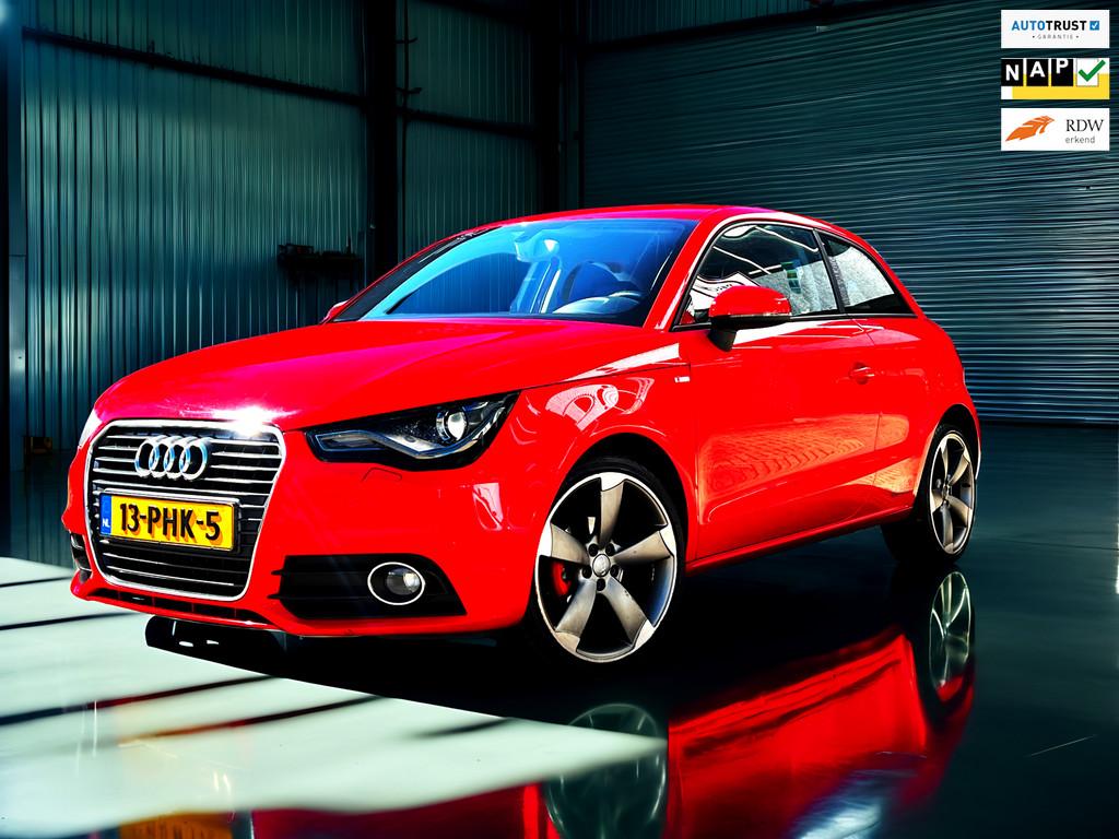 Audi A1 1.2 TFSI Ambition Pro Line Business Leder_Navi_Airco, Auto's, Audi, Voorwielaandrijving, Euro 5, 86 pk, 4 cilinders