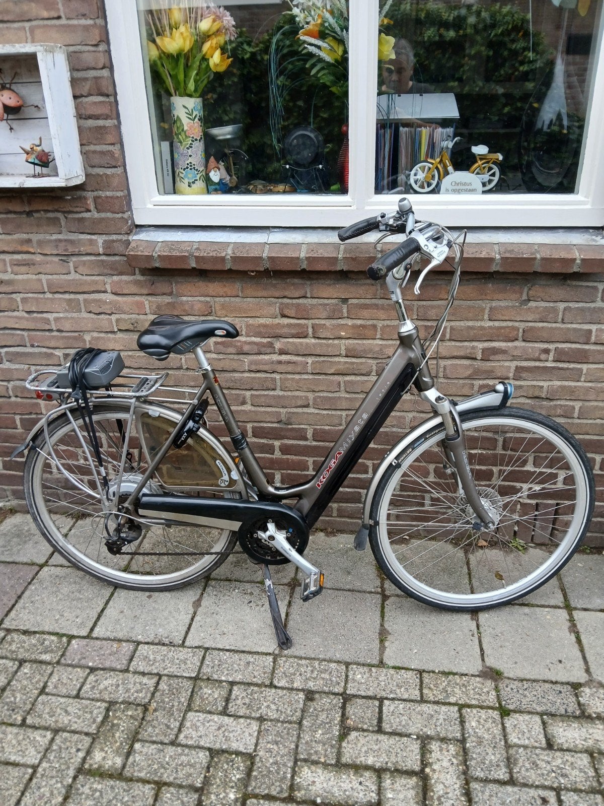 Koga Dames Ebike goed Werkend, Fietsen en Brommers, (Extra) lage instap, Trommelrem, Ophalen, Overige merken