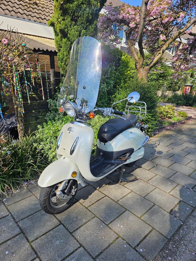 Ebretti 518 Elektrische Scooter, Fietsen en Brommers, Snorfietsen en Snorscooters, Gebruikt, Elektrisch, Ophalen, Overige merken