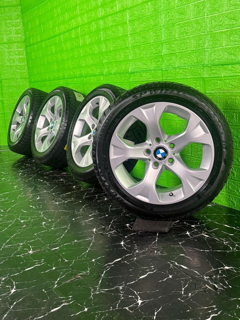 Originele BMW X1 velgen 17" 5x120 Style 317 winter 6mm E84, Auto-onderdelen, Niet ingevuld, Gebruikt, Banden en Velgen, Niet ingevuld