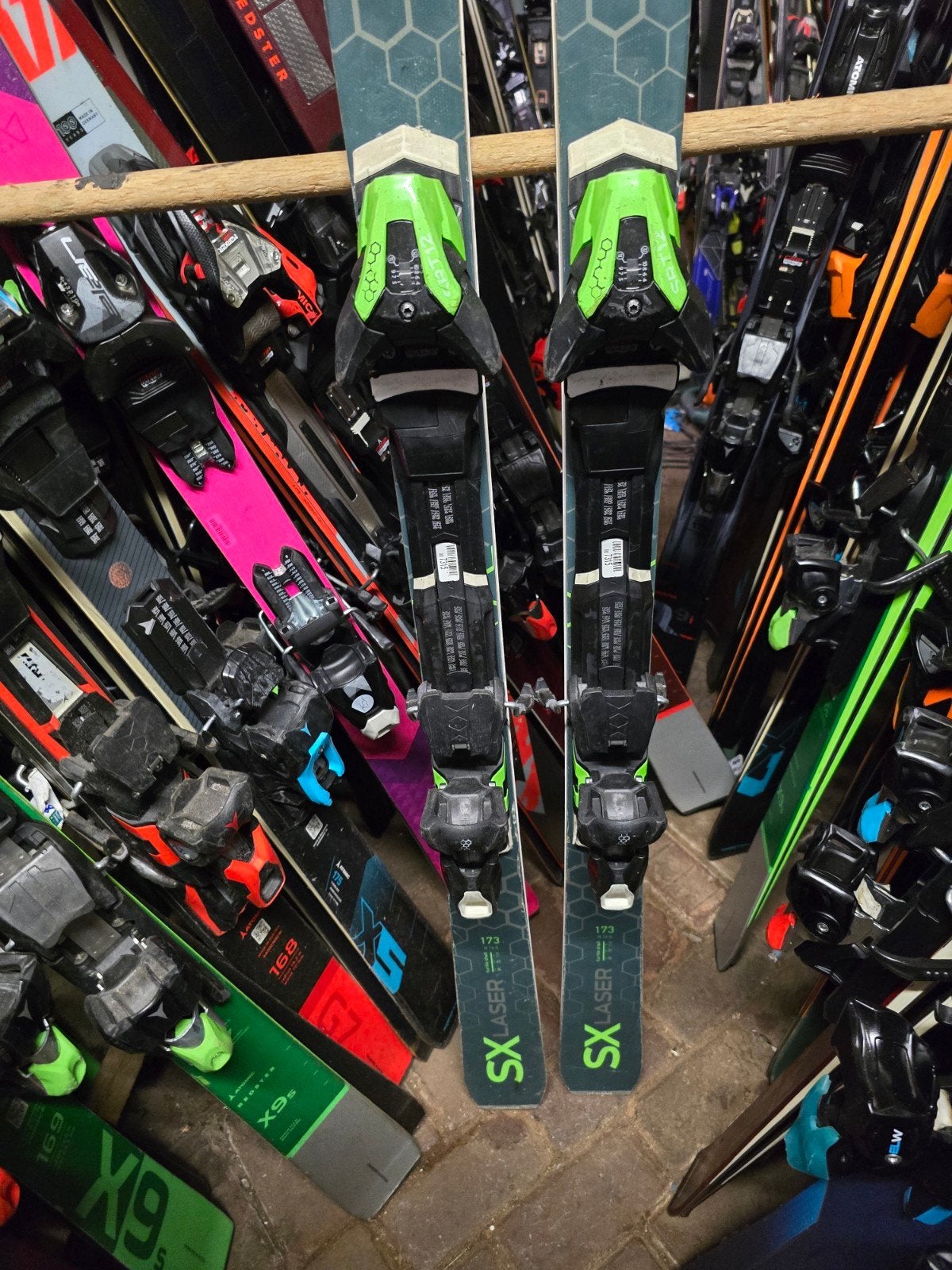 174cm STÖCKLI LASER SX 1600€ VOOR KENNERS, Overige merken, 160 tot 180 cm, Stockli, Gebruikt