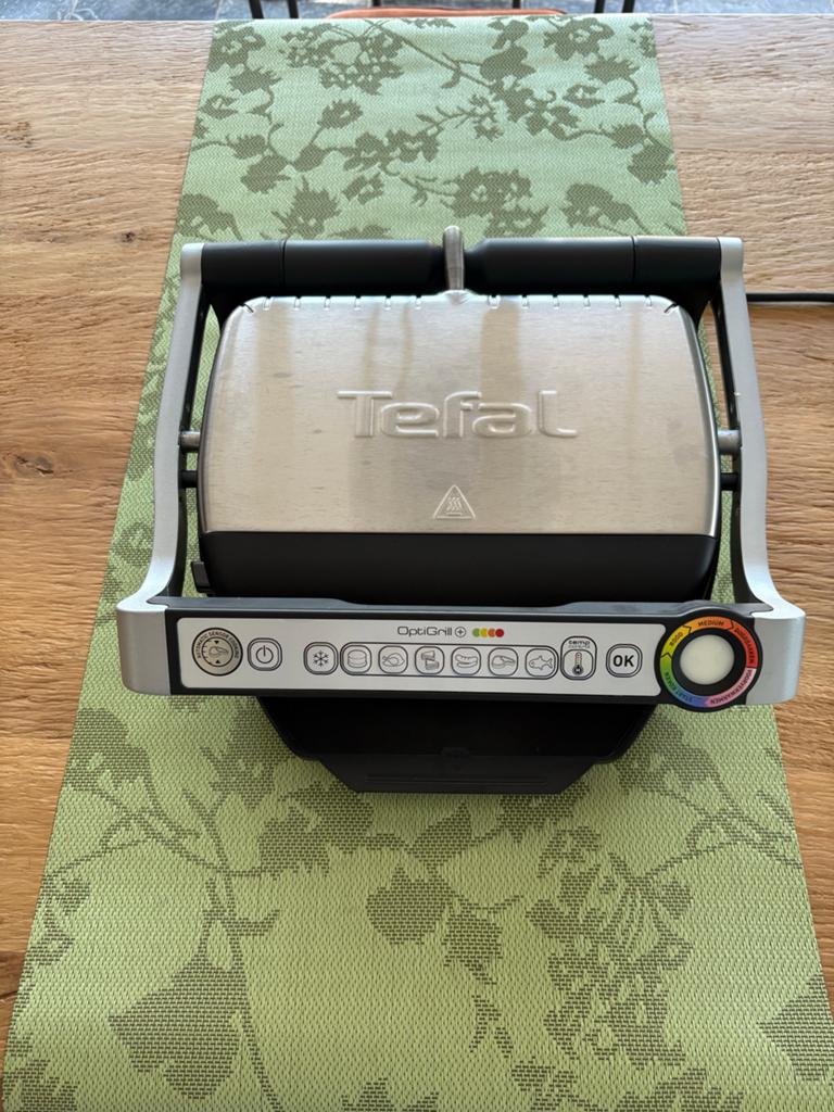 Tefal Optigrill+ XL - Perfect voor vlees, vis en tosti's, Ophalen of Verzenden, Zo goed als nieuw