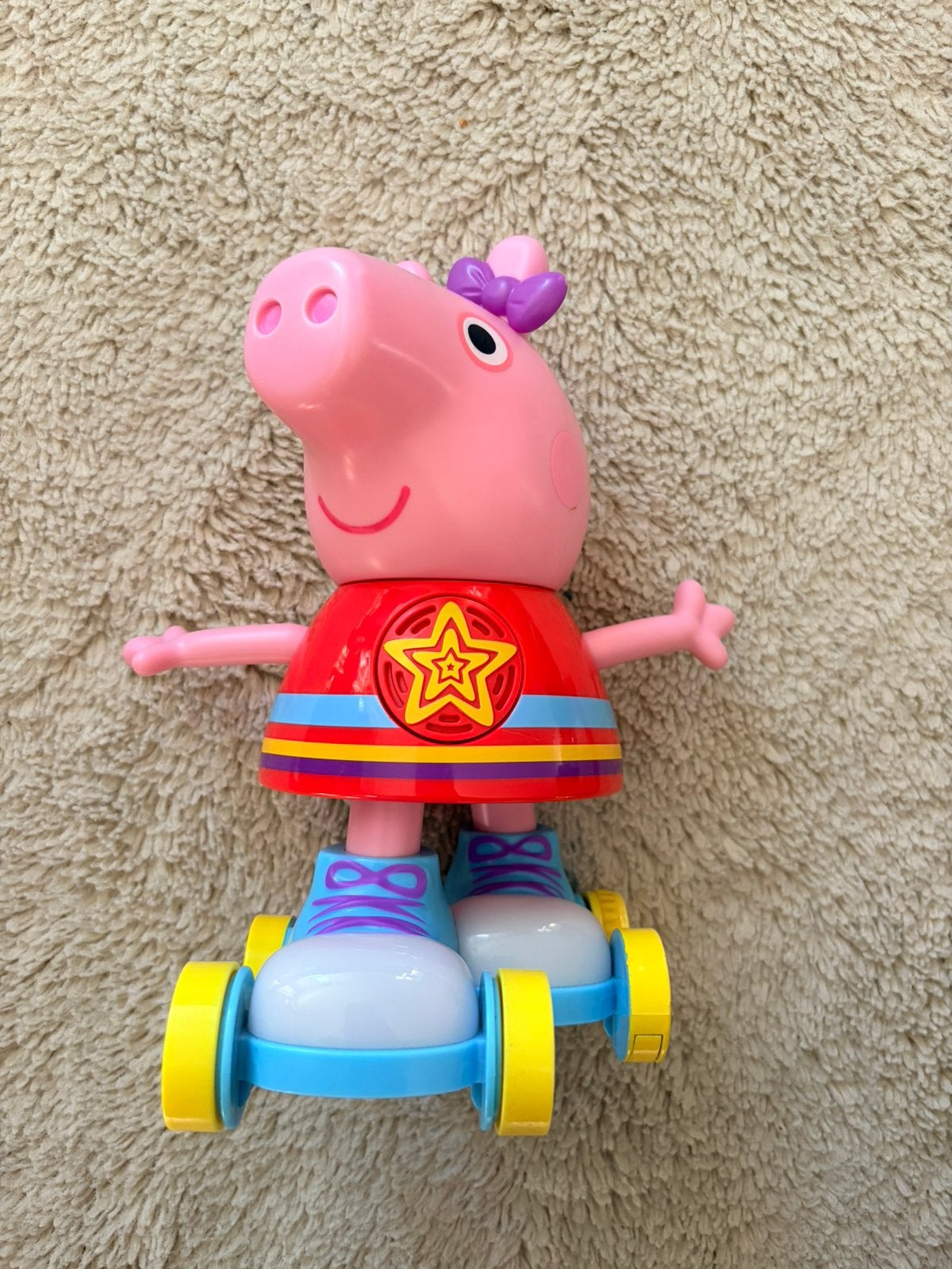 Peppa Big Roller Disco met licht en geluid, Ophalen of Verzenden, Zo goed als nieuw, Overige typen, Met licht