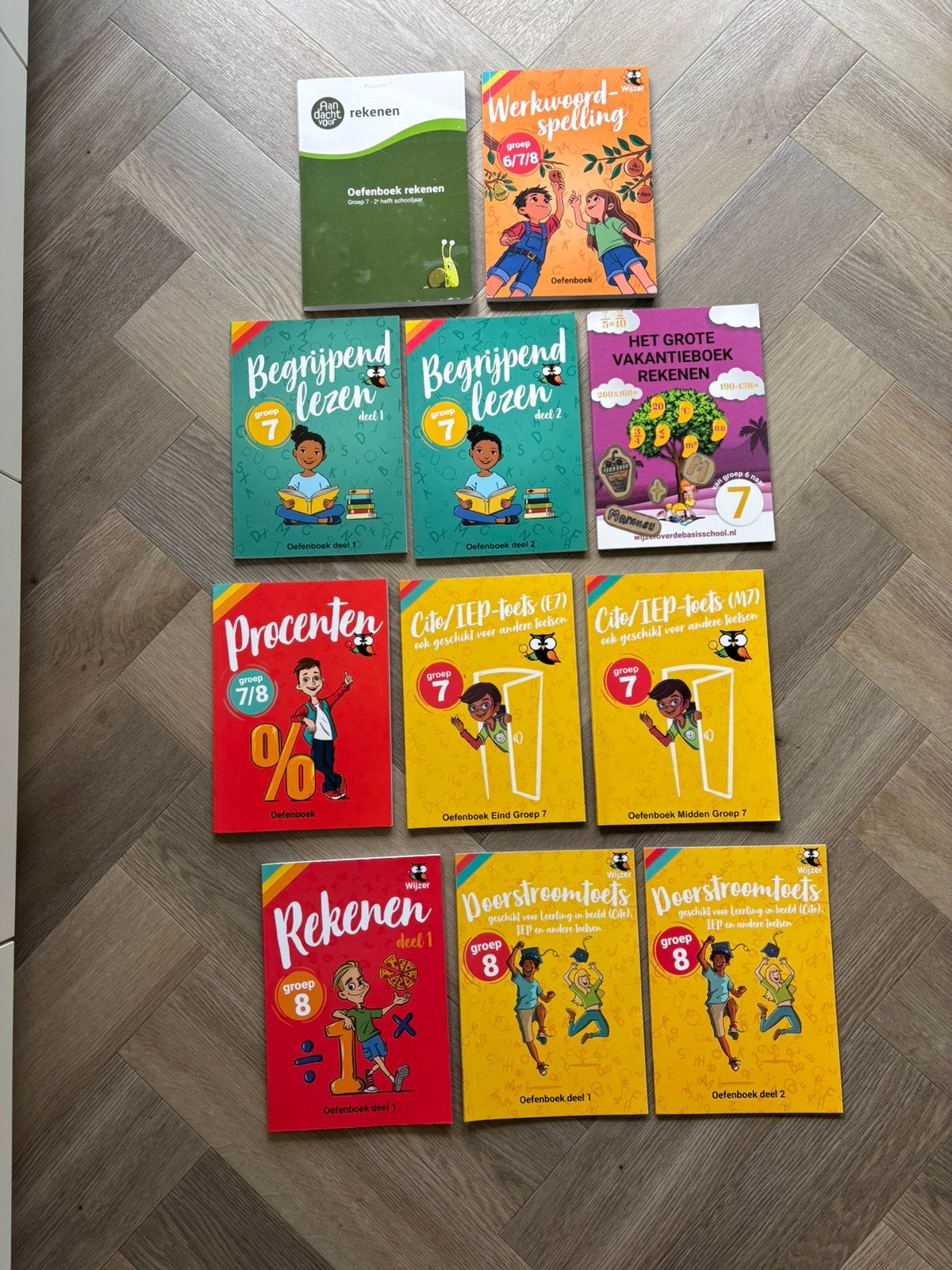 Zgan Oefenboeken groep 7en 8 CITO/ IEP, doorstroomtoets., Boeken, Schoolboeken, Ophalen of Verzenden, Zo goed als nieuw, Overige niveaus