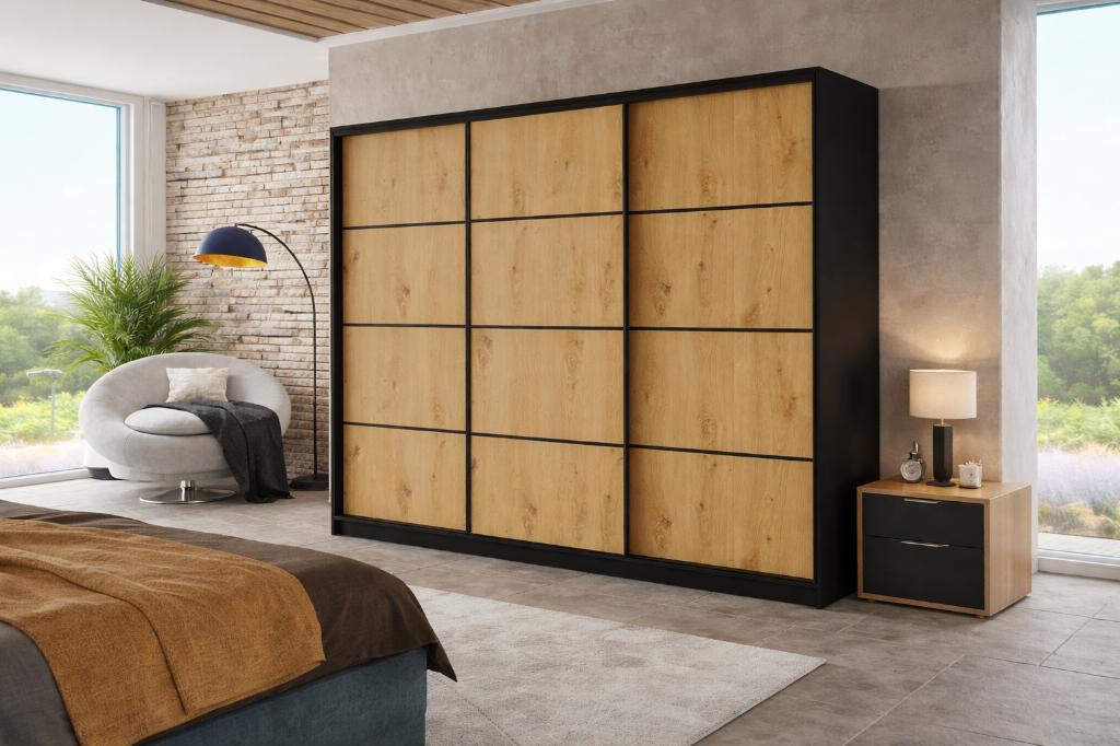 💎Design kledingkast – bezorging & montage inbegrepen 🚚🔧, Met deur(en), Nieuw, 200 cm of meer, Glas