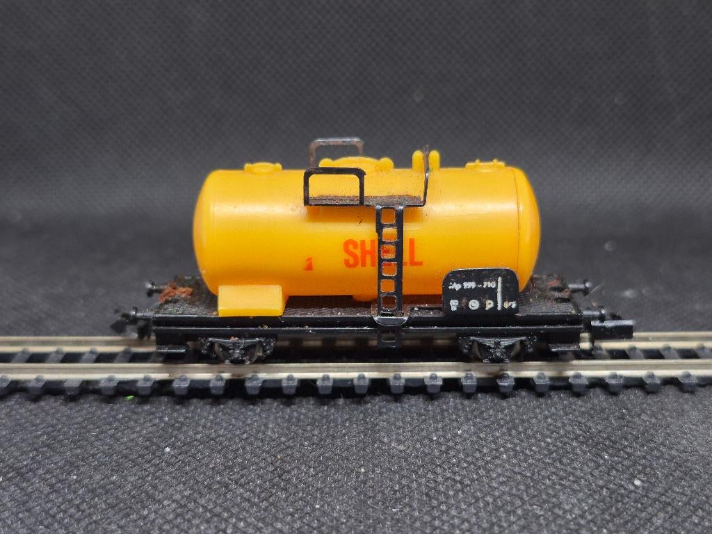 Lima 320452 - ketelwagen SHELL (15640), Hobby en Vrije tijd, Modeltreinen | N-Spoor, Gebruikt, Gelijkstroom, Wagon, Ophalen of Verzenden