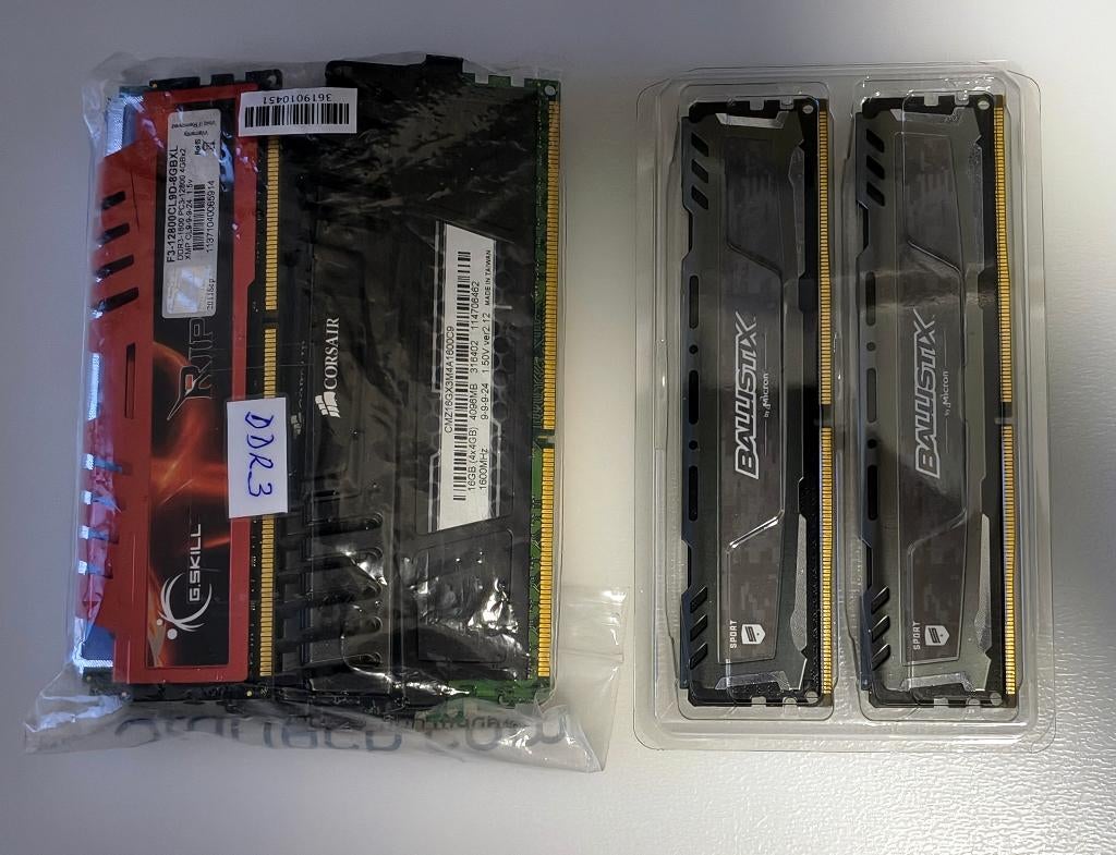 Te Koop, Computers en Software, RAM geheugen, Div, DDR3, Ophalen of Verzenden, Zo goed als nieuw