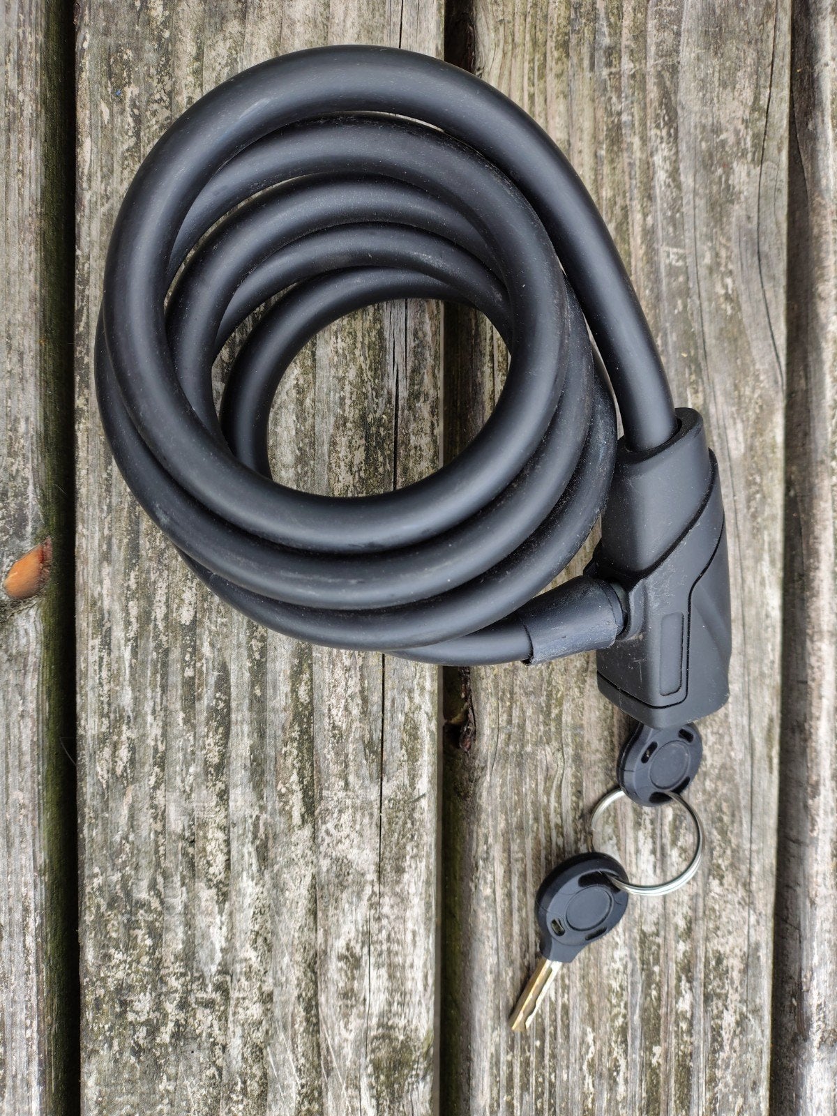 Gebruikt flexibel fietsslot met 2 sleutels, Ophalen
