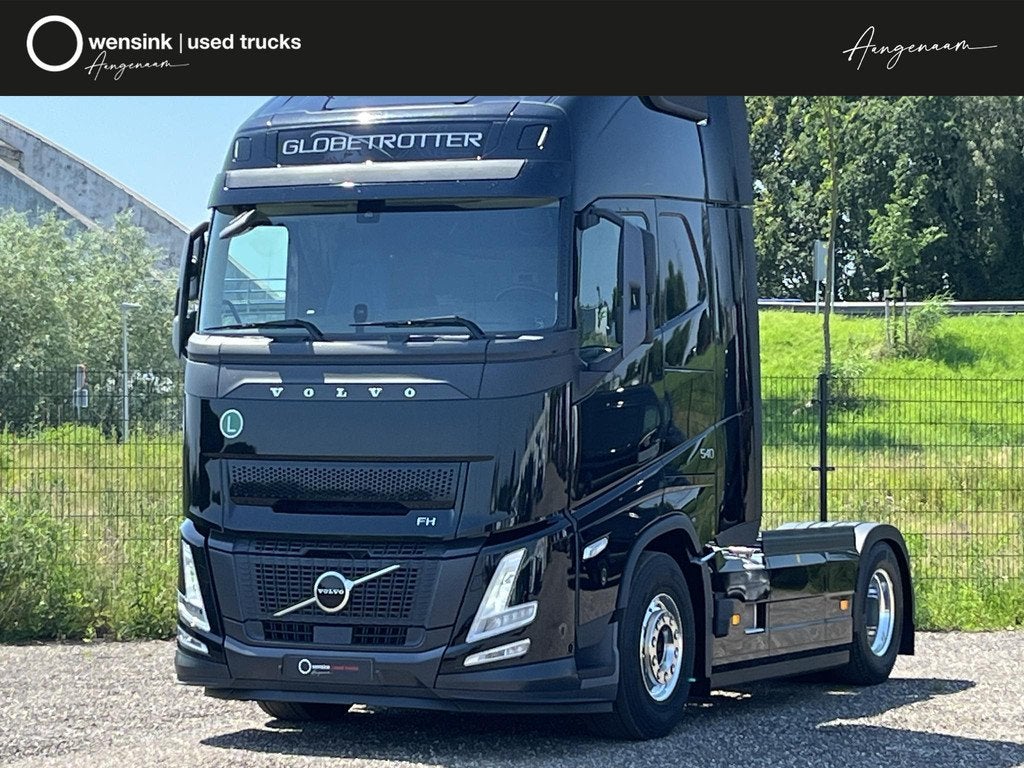 Volvo FH540 Aero XL | Full Air | Retarder, LED verlichting, Stof, Overige brandstoffen, Zwart