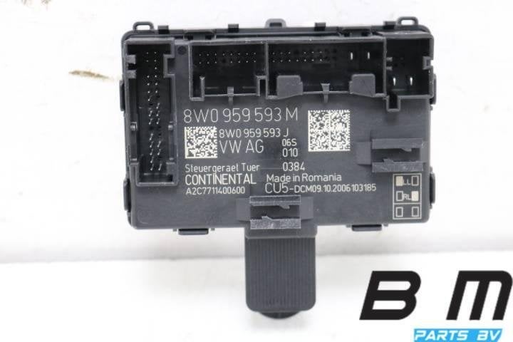 Portierregelaparaat rechtsvoor Audi A4 8W Limo FL 8W0959592M, Gebruikt