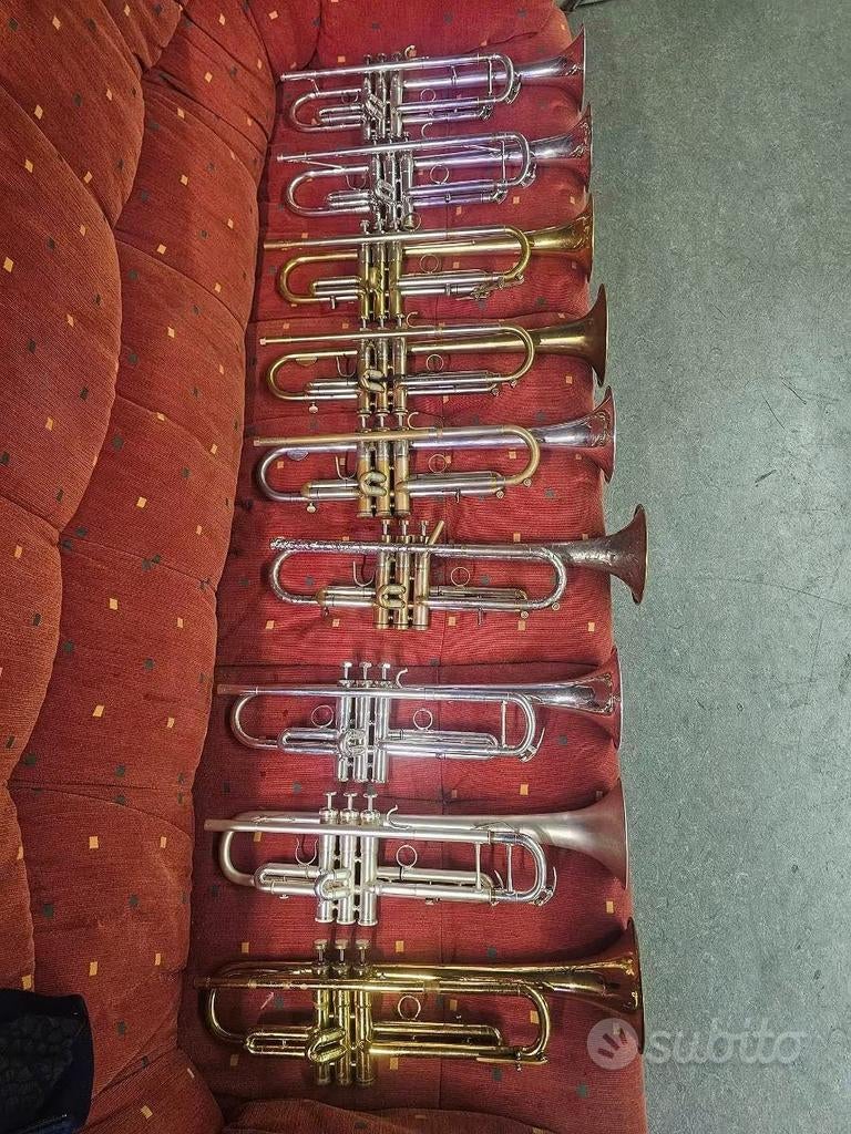 PROFESSIONELE TROMPETTEN UIT MIJN COLLECTIE, Muziek en Instrumenten, Blaasinstrumenten | Trompetten, Ophalen of Verzenden, Zo goed als nieuw