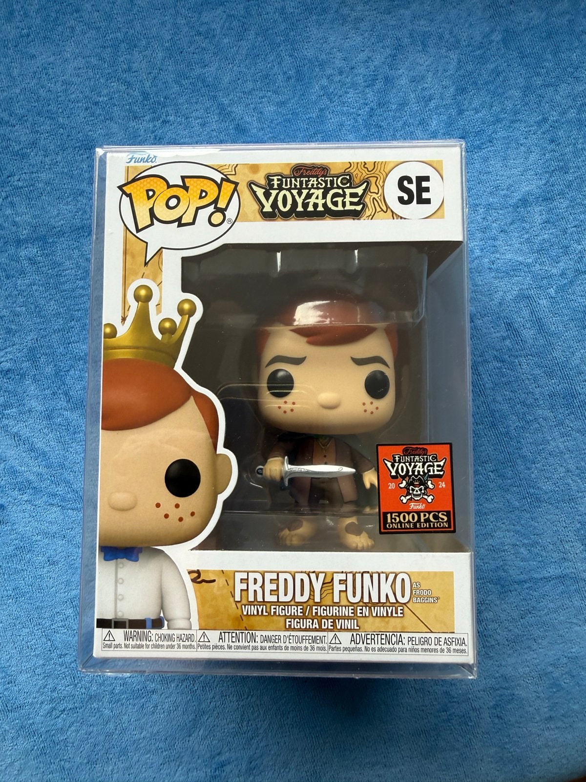 Freddy Funko as Frodo Baggins Funko Pop! Fantastic Voyage, Ophalen of Verzenden, Zo goed als nieuw