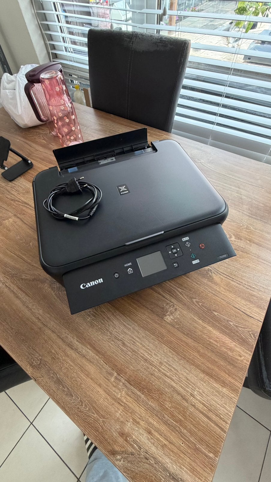 Cannon pixma printer TS5150 zwart, Computers en Software, Printers, Ophalen, Kleur printen, Printer, Zo goed als nieuw