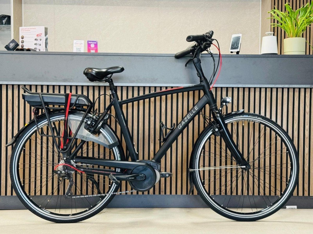 Gazelle Chamonix Sportive Bosch Active Line Plus Heren Zwart, Ophalen, Gebruikt, -, -