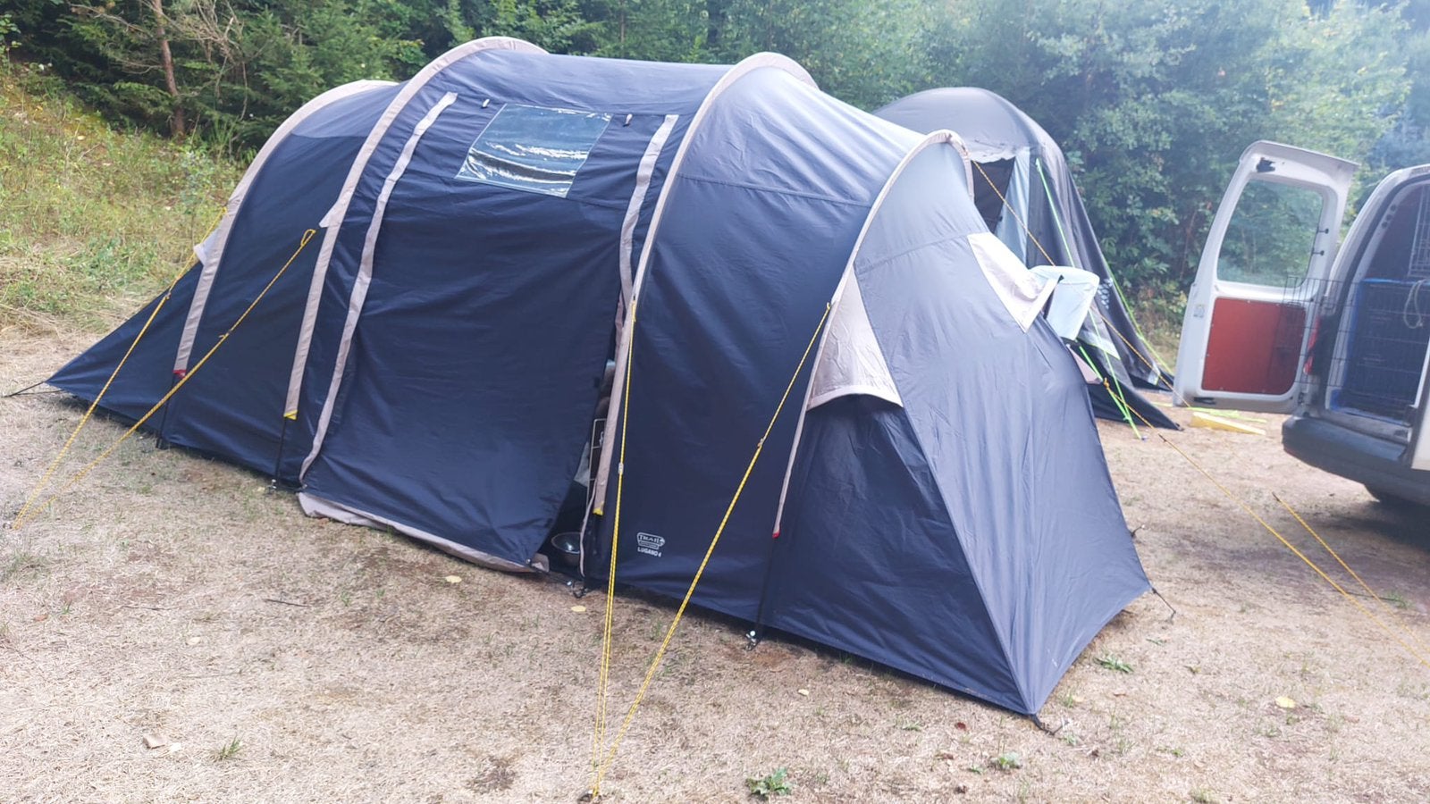 Trail Lugano 4 tent, Ophalen, Gebruikt