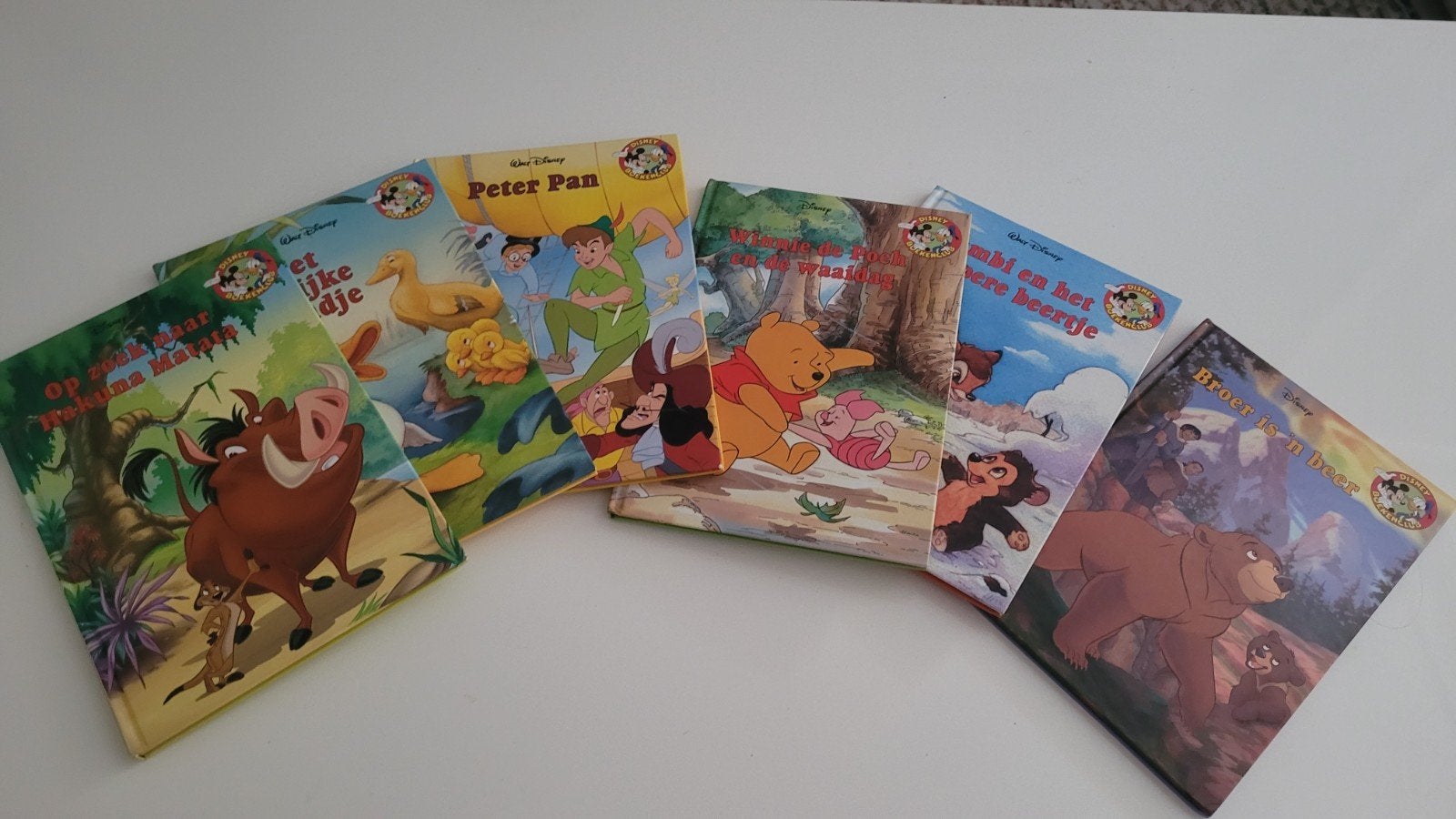Disney Boeken Collectie: Sprookjes en Verhalen (6 stuks), Boeken, Ophalen of Verzenden, Gelezen, Walt Disney, Sprookjes