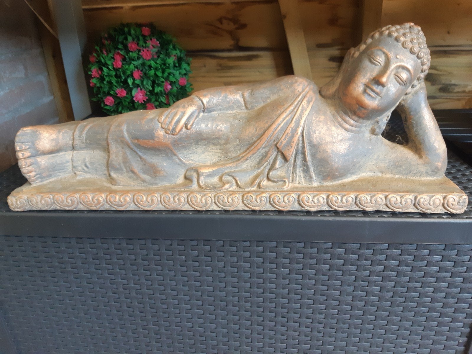 Liggende Boeddha., Huis en Inrichting, Woonaccessoires | Boeddhabeelden, Ophalen