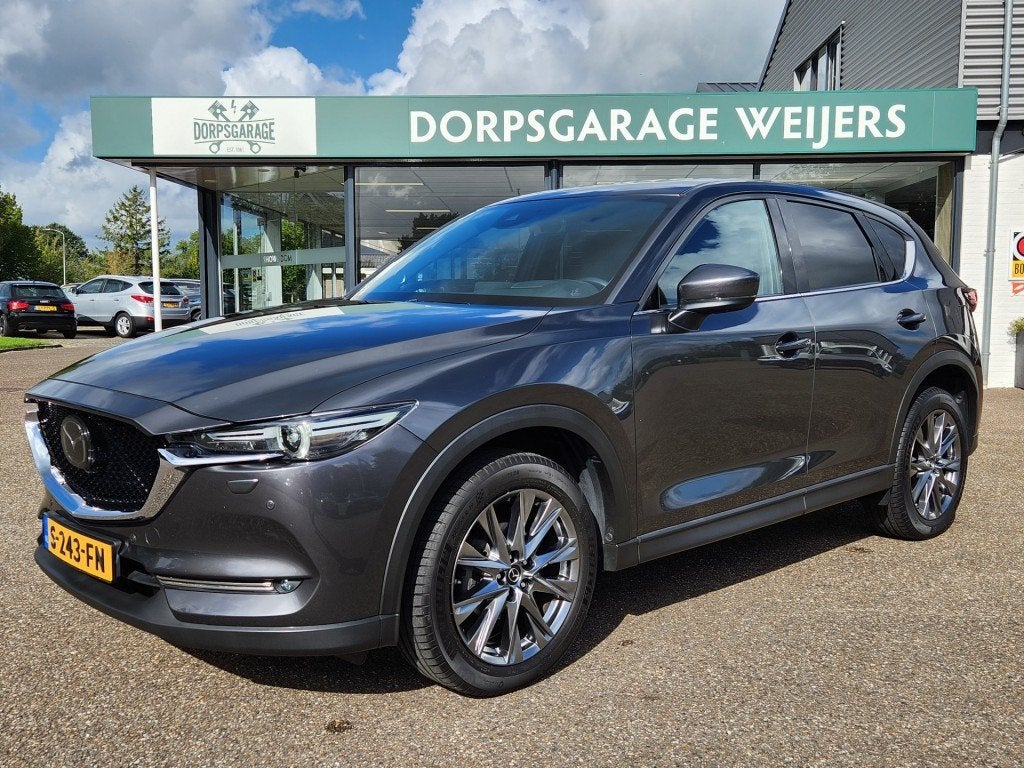 Mazda CX-5 2.5 4WD 194 Signature, Open dak, Leder, 360 camer, Auto's, Gebruikt, Euro 6, 4 cilinders, SUV of Terreinwagen