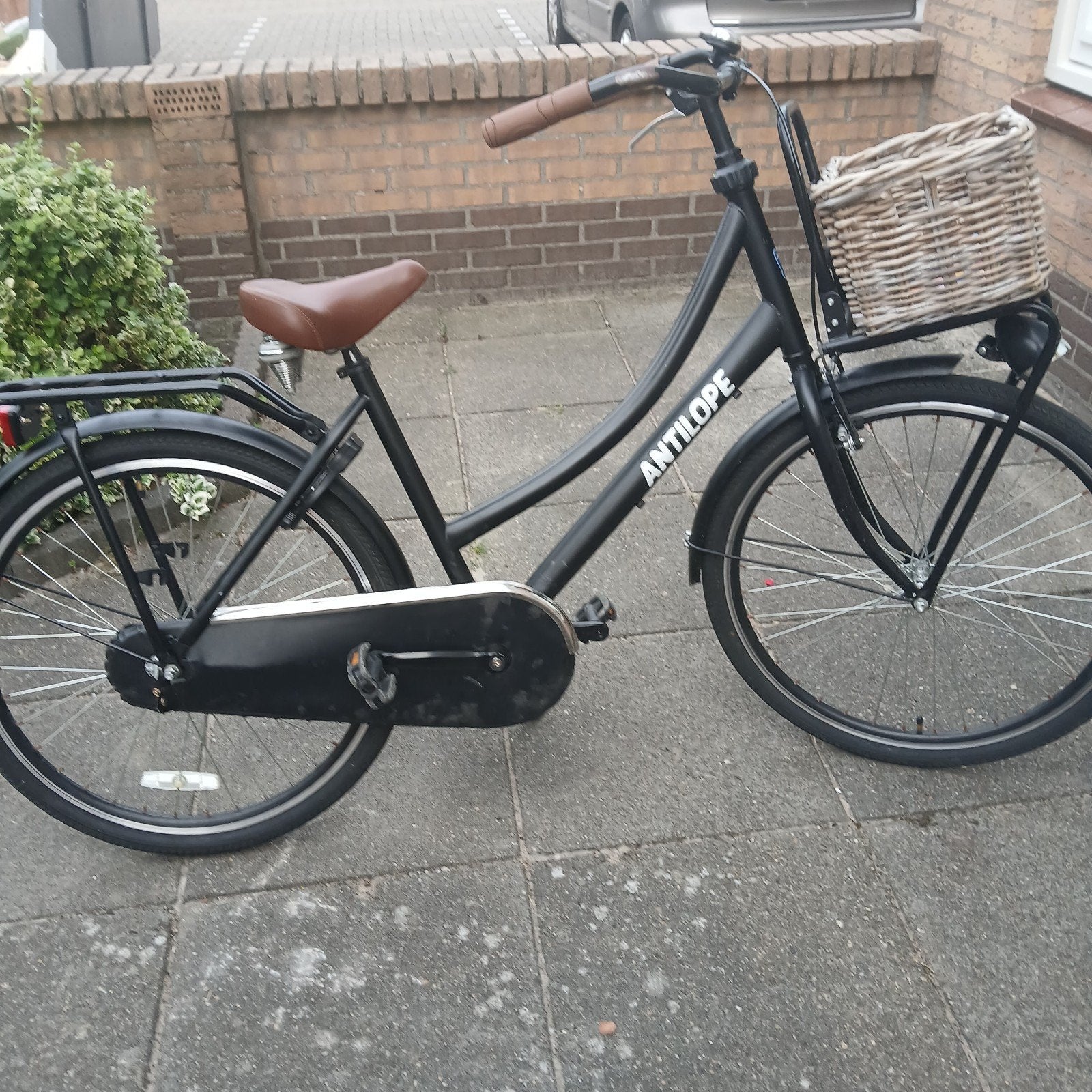 Antilope Damesfiets met Mand - Zo goed als nieuw, Velgrem, Zo goed als nieuw, 50 tot 53 cm, Ophalen