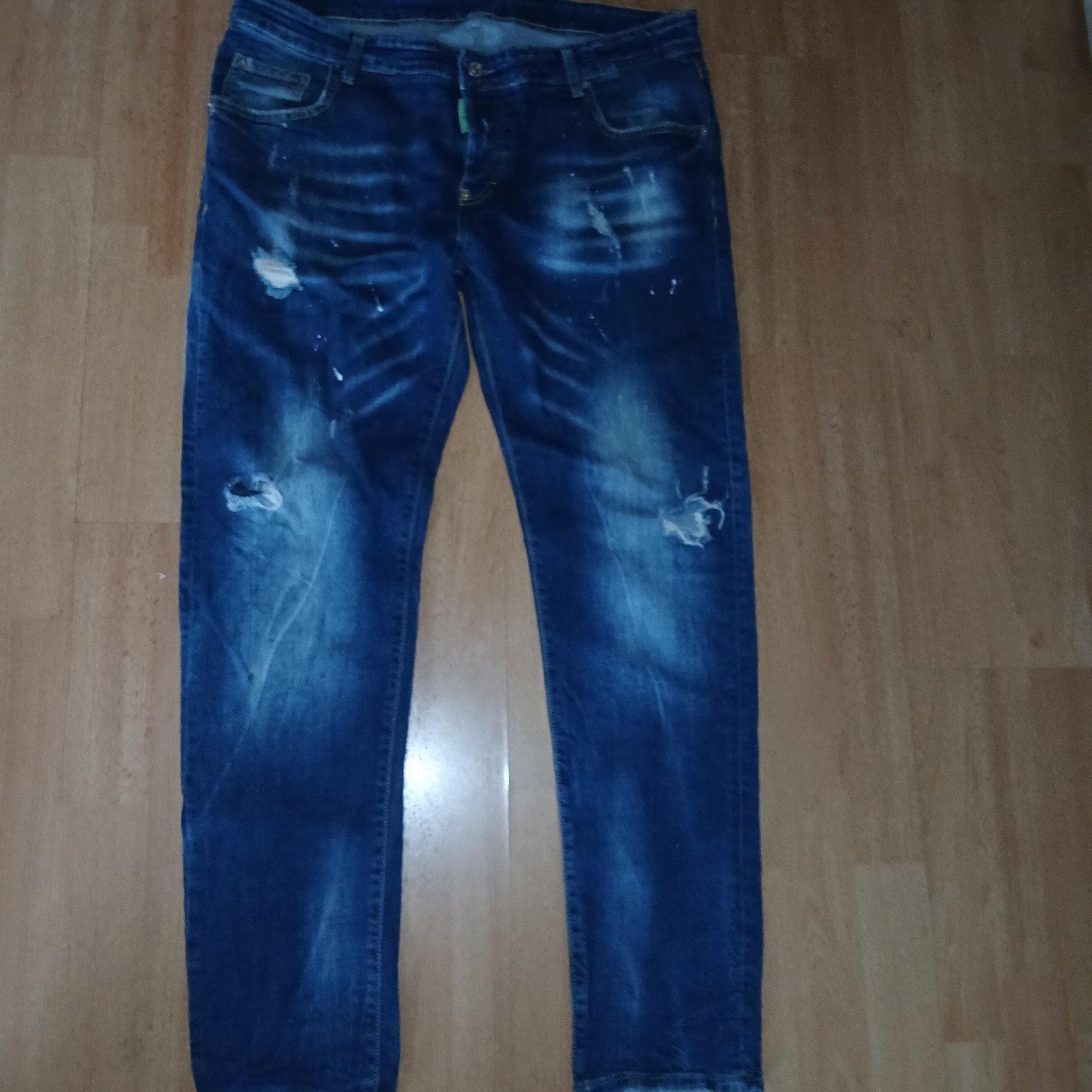 Dsquared2 Jeans - Blauw, W36 - W38,, Kleding | Heren, W36 - W38 (confectie 52/54), Dsquared2, Blauw, Ophalen of Verzenden