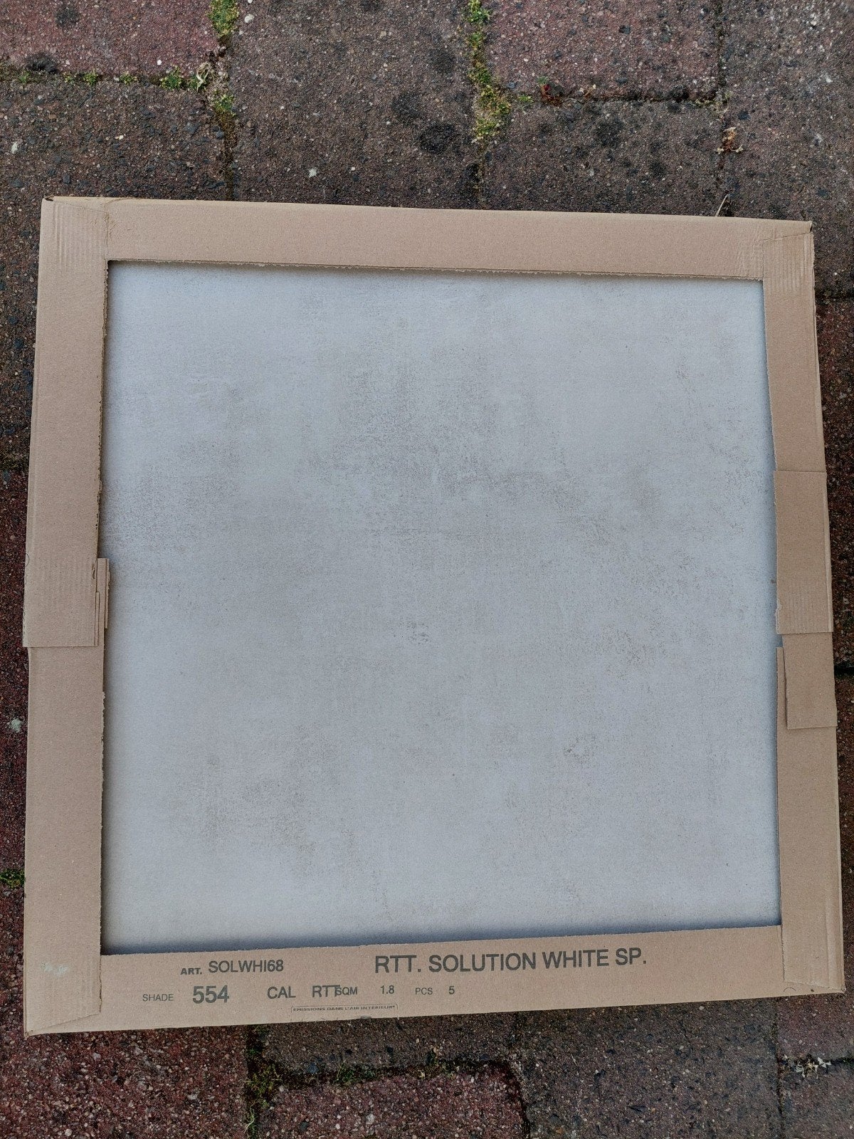 Te koop restpartij tegels in doos., Ophalen, 60 cm of meer, Nieuw, Vloertegels