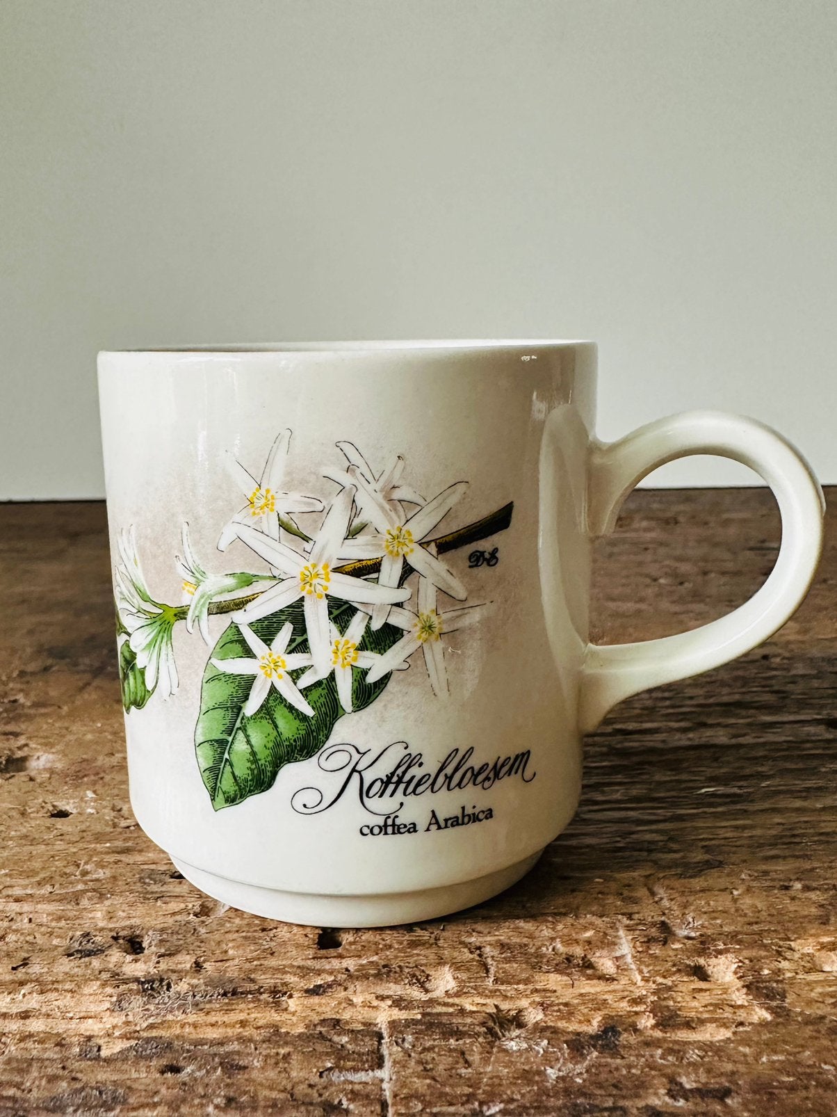 Koffiebloesem mok DE, Ophalen of Verzenden, Zo goed als nieuw, Overige stijlen, Kop(pen) en/of Schotel(s)
