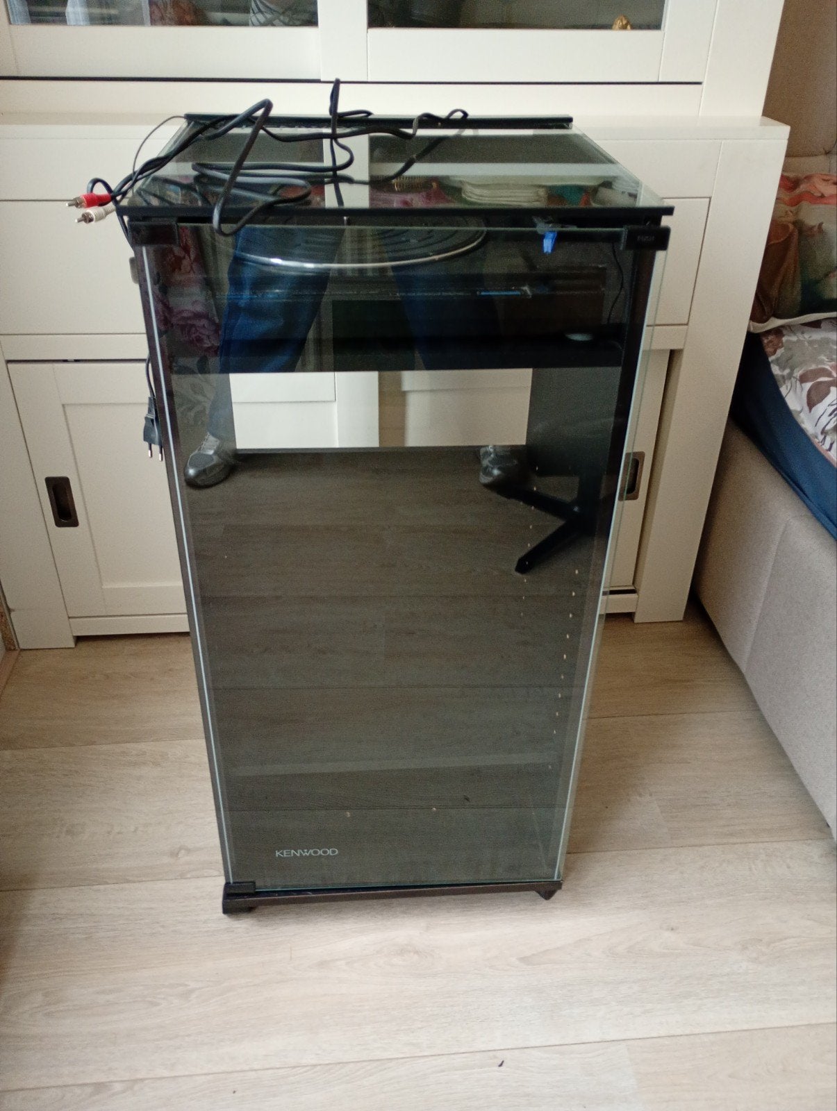 KENWOOD stereokast met Kenwood pickup, Ophalen, Zo goed als nieuw, Overige merken