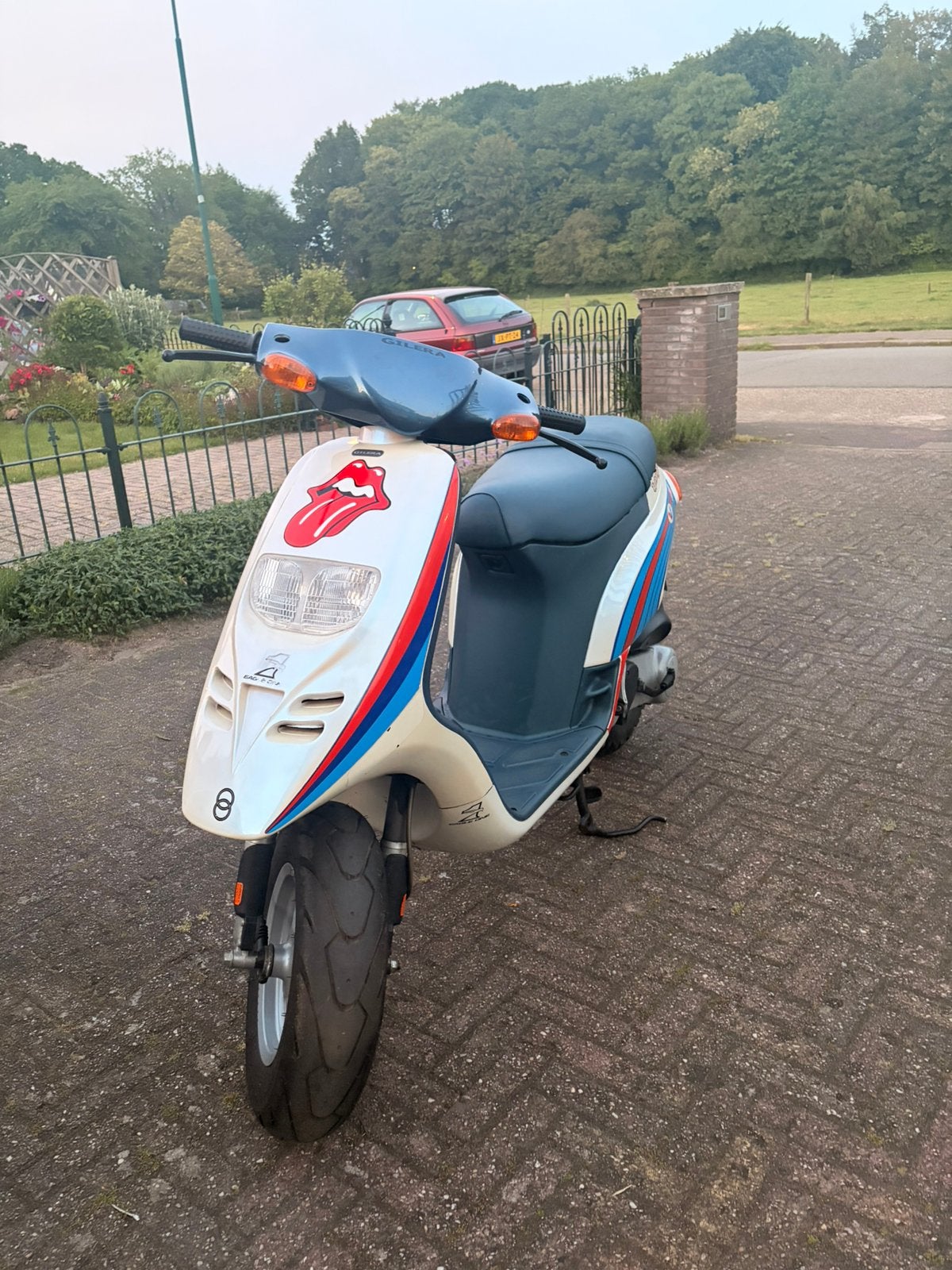 Gilera typhoon valvoline limetid editon, Fietsen en Brommers, Brommeronderdelen | Scooters, Ophalen, Zo goed als nieuw, Blok, Overige merken