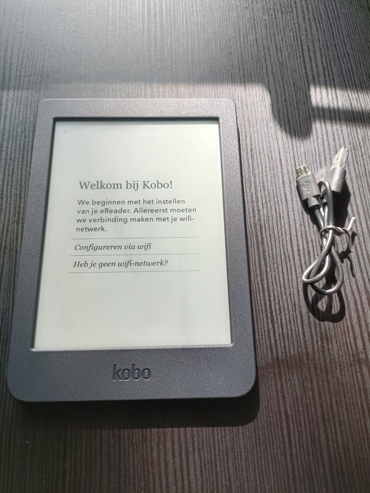 Kobo ereader - zo goed als nieuw!, Computers en Software, E-readers, 6 inch of minder, Kobo, 8 GB, Verzenden