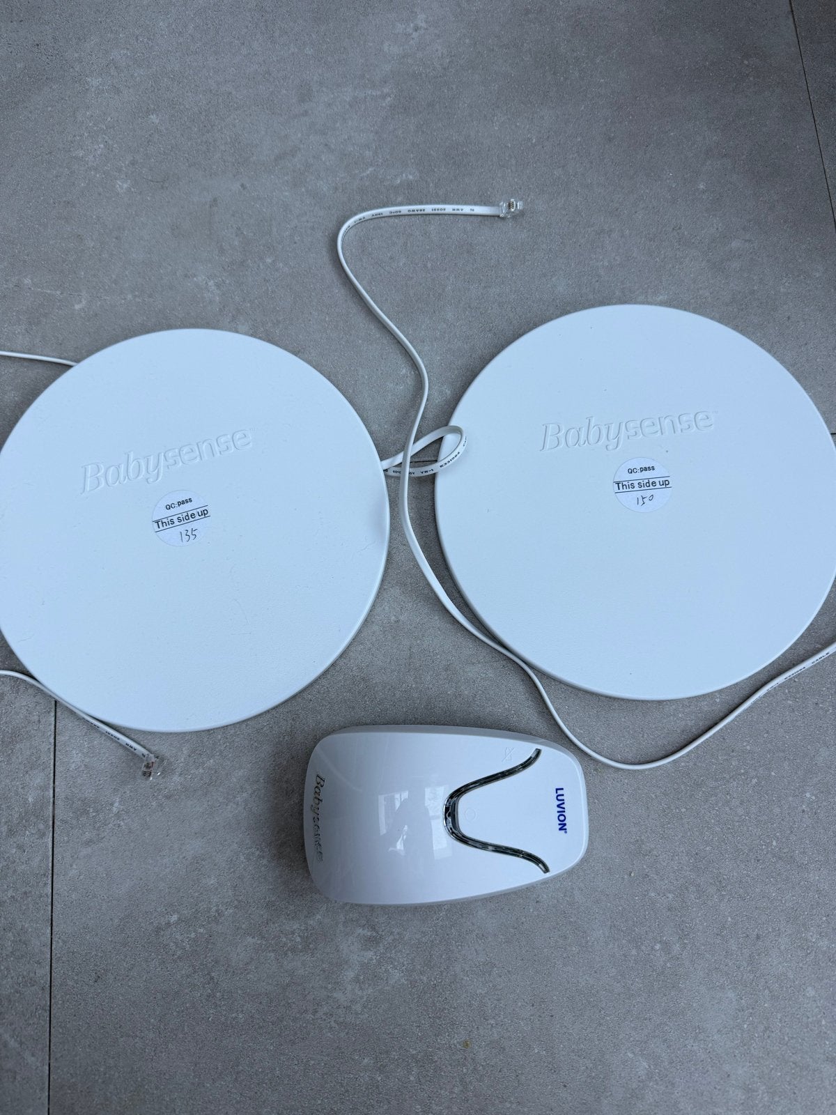 Luvion babysense 7 - sensormatten, Kinderen en Baby's, Ophalen of Verzenden, Zo goed als nieuw, Minder dan 100 meter, Digitaal