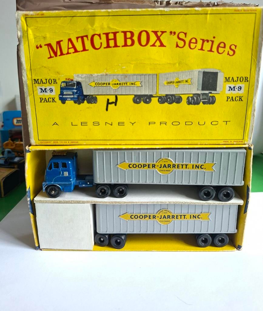 Matchbox major pack m-9 Cooper jarrette, Ophalen of Verzenden, Gebruikt, Auto
