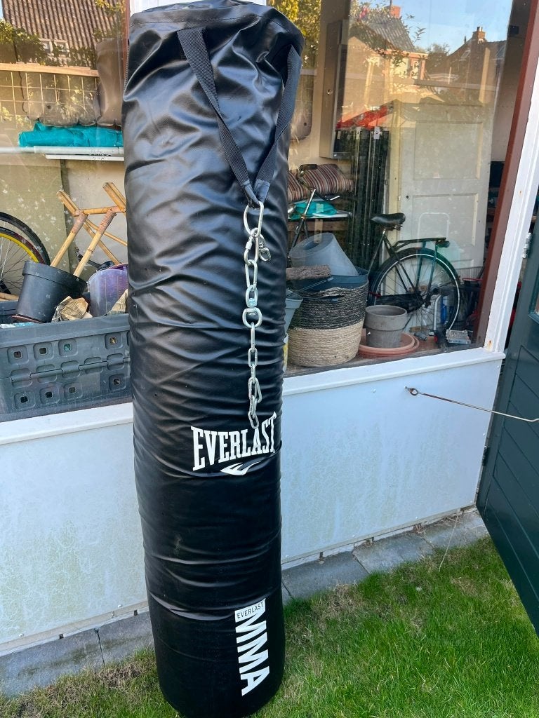 Everlast Bokszak MMA-Edition Zwart 170cm, Ophalen, Zo goed als nieuw, Bokszak
