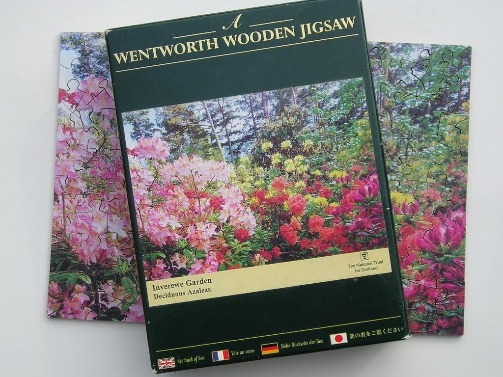 Deciduous Azaleas - houten puzzel Wentworth 142 st, Ophalen of Verzenden, Minder dan 500 stukjes, Gebruikt, Legpuzzel