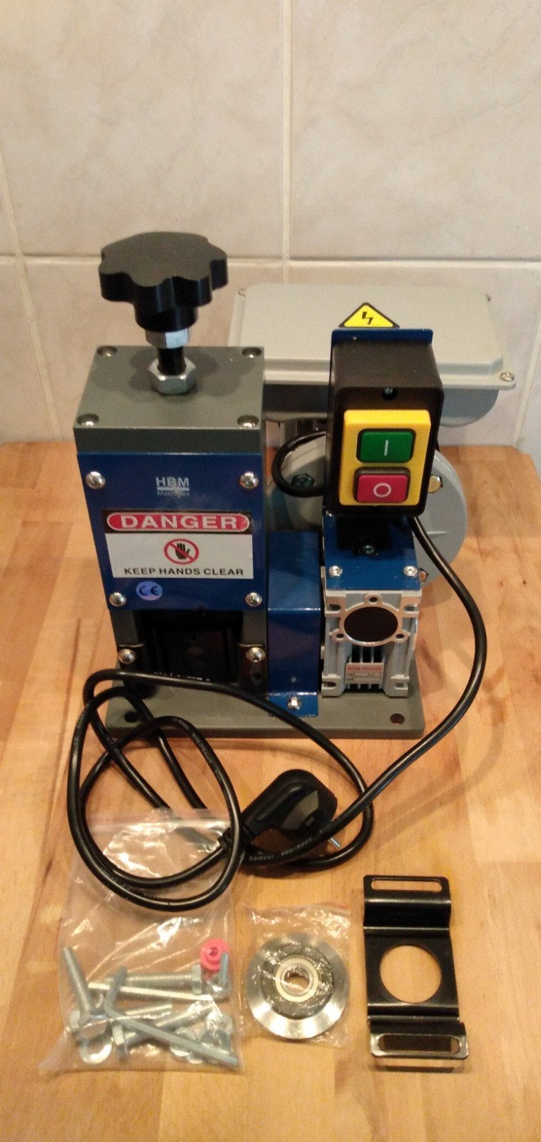 Elektrische draadstripmachine, Ophalen, Zo goed als nieuw