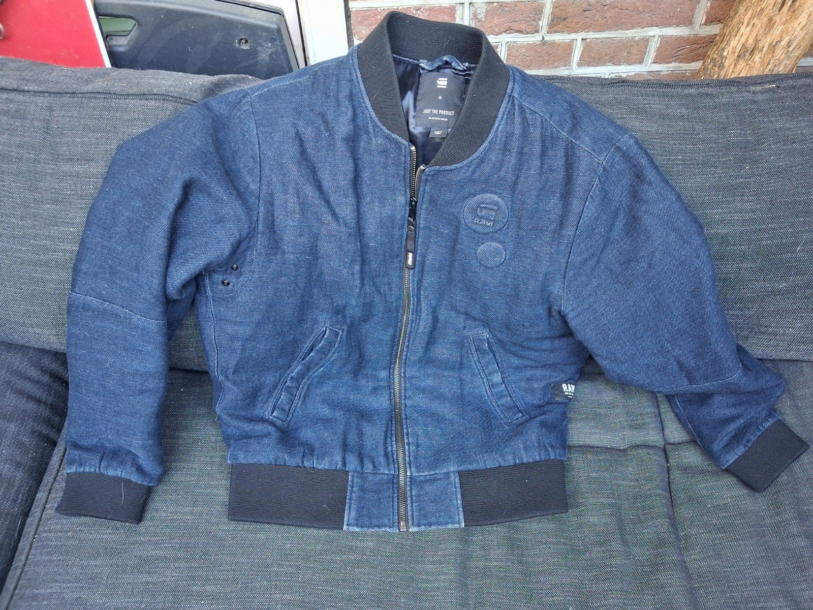 G-Star RAW denim bomberjack Vintage, G-Star Raw, Blauw, Ophalen of Verzenden, Zo goed als nieuw