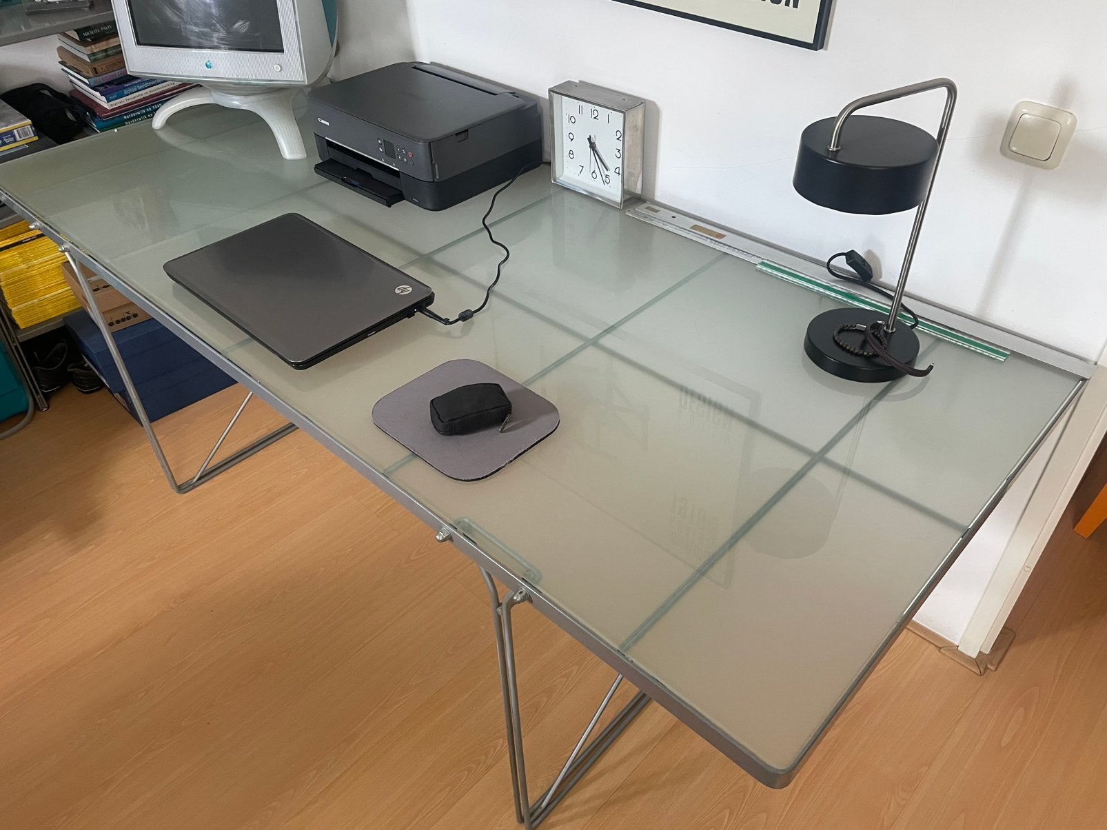 Moment eettafel IKEA vintage (design Niels Gammelgaard), Ophalen, Gebruikt, 200 cm of meer, 50 tot 100 cm