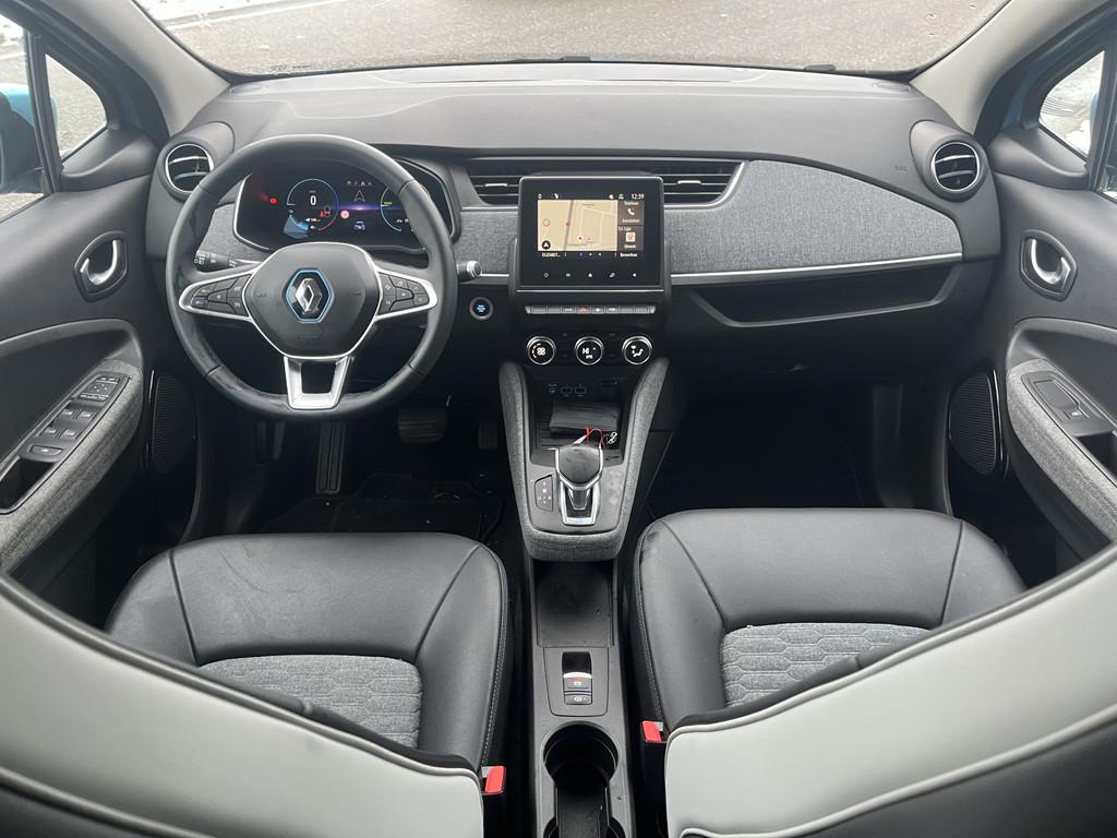 Renault ZOE E-TECH ELECTRIC R135 Intens 52 kWh (ex Accu-huur, Auto's, Renault, 12 maanden, 136 pk, Gebruikt, Zwart
