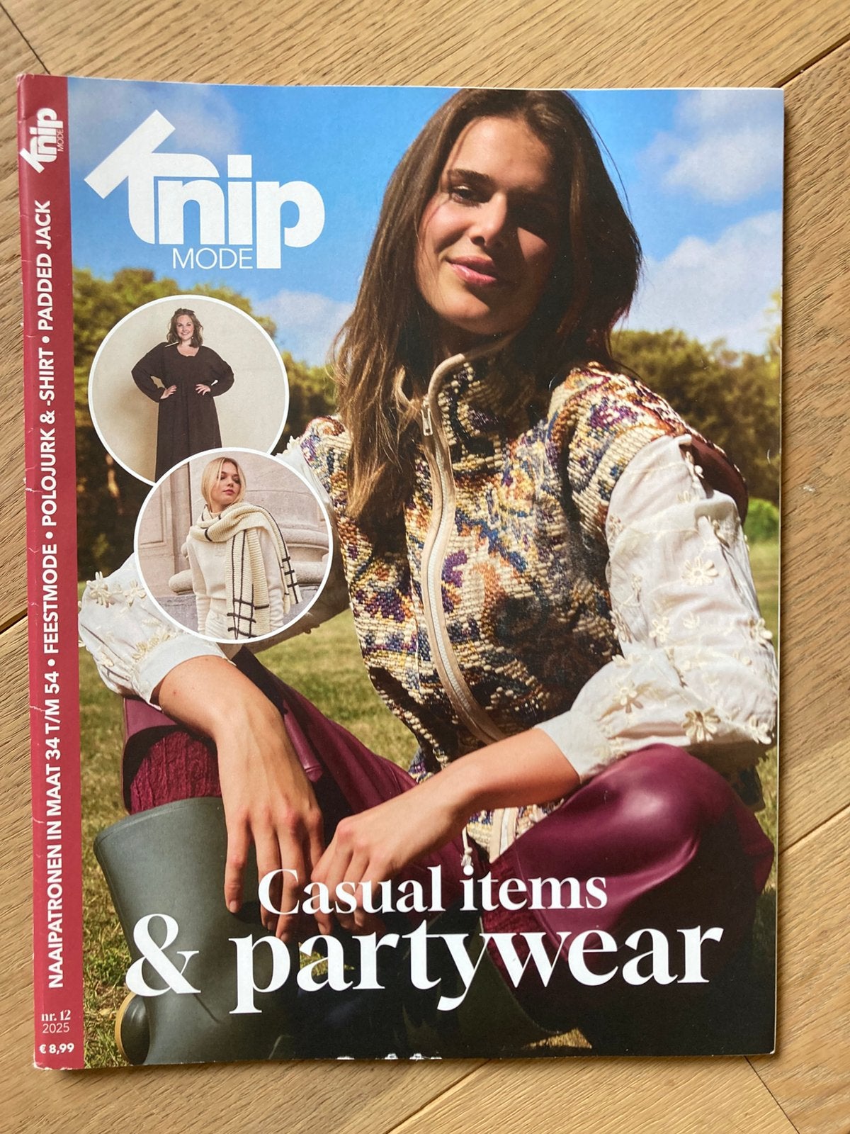 Knip mode blad volume 13 van 2025, Hobby en Vrije tijd, Ophalen of Verzenden, Zo goed als nieuw, Vrouw, Knipmode
