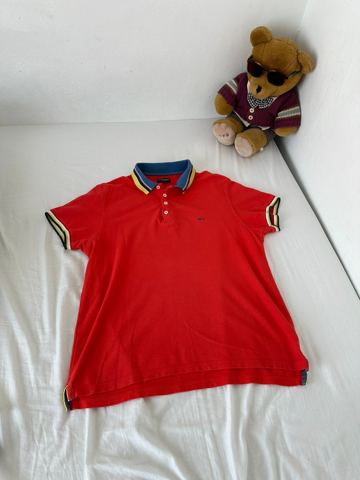 Nieuw McGregor poloshirt, Ophalen of Verzenden, Zo goed als nieuw, Maat 48/50 (M), Rood