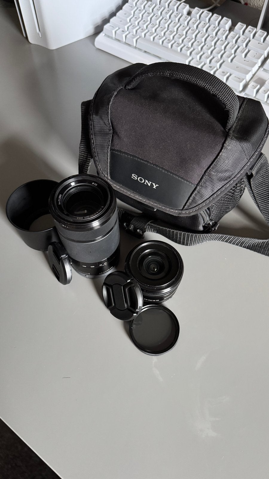 sony a6000 kitlens en zoom lens 4.5-6.3/55-210 + accessoires, Overige typen, Ophalen of Verzenden, Zo goed als nieuw, 20x of meer