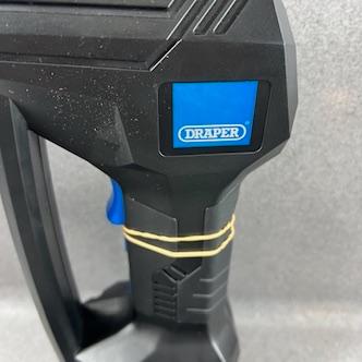 Draper handcompressor op accu | met lader | 408808, Doe-het-zelf en Verbouw, Compressors, Ophalen of Verzenden, Zo goed als nieuw