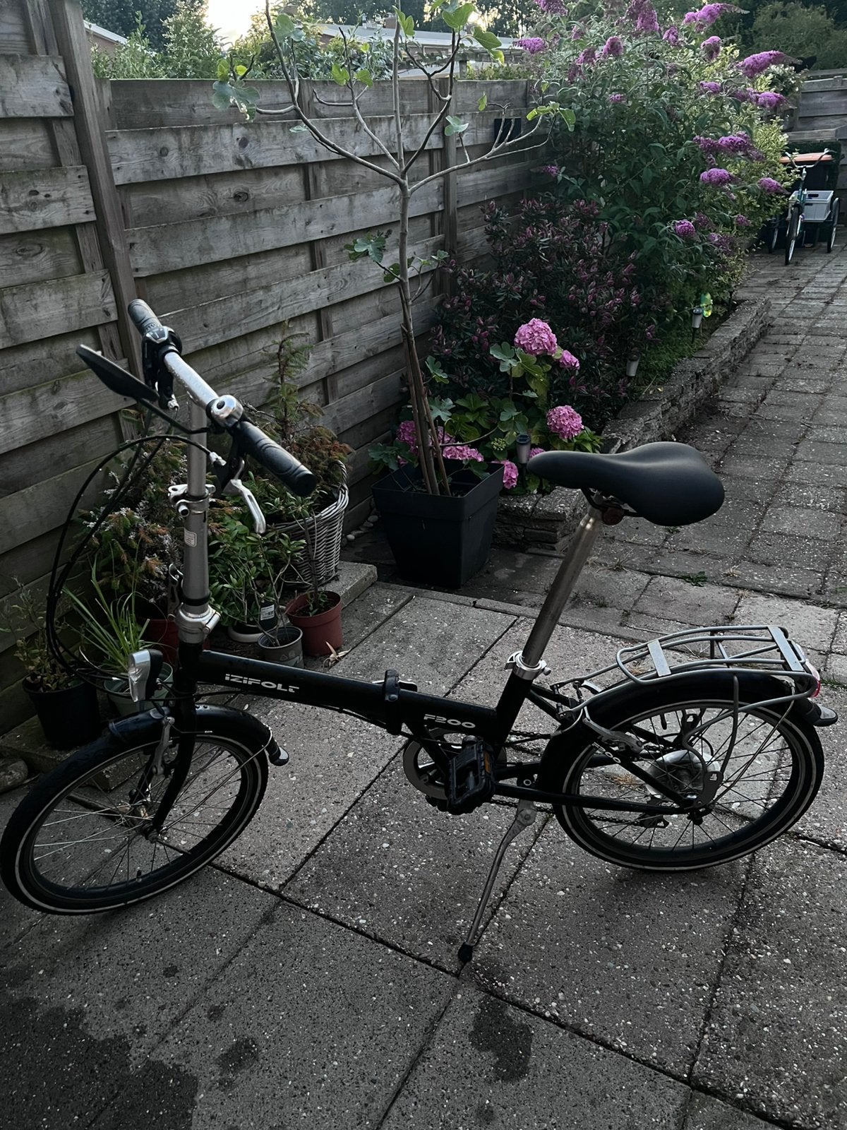 Vouwfiets IZIFOLT F200 met 6 Versnellingen, 20 inch of meer, Gebruikt, Velgrem, Versnellingen