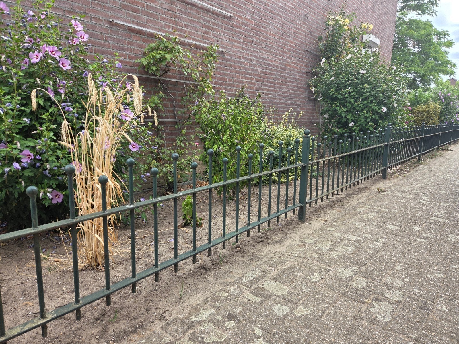 Sierhekwerk 28 meter, 50 cm hoog, Ophalen, Gebruikt, IJzer, Sierhekwerk