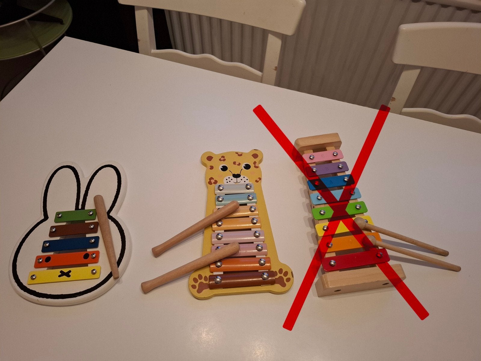 Houten xylofoon, Ophalen of Verzenden, Gebruikt