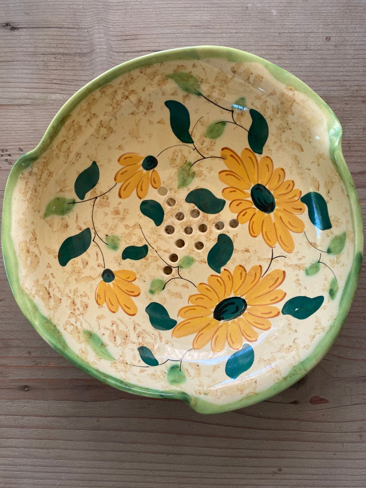 Antieke fruittest bloemen Regina Gouda, Ophalen of Verzenden