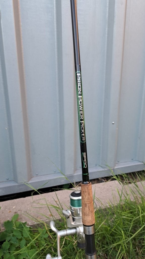 SPRO Prion Power Picker 2,40m + molen, Watersport en Boten, Ophalen, Gebruikt, Werphengel
